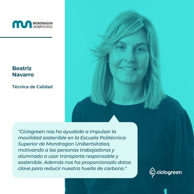 Universidad de Mondragón Movilidad Sostenible